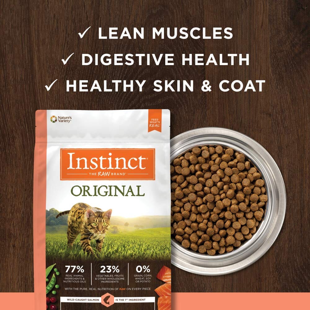 Instinct Original Grain Free Recipe with Real Salmon Natural Dry Cat Food  