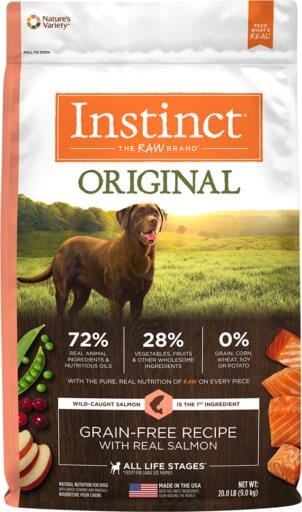 Instinct Original Grain Free Recipe with Real Salmon Natural Dry Dog Food  