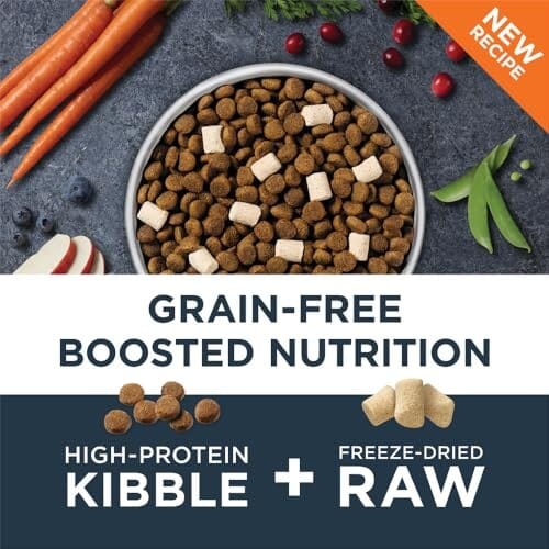 Instinct Raw Boost Grain-Free Beef Small-Breed Kibble and Freeze-Dried Raw Dog Food - 3.5 Lbs