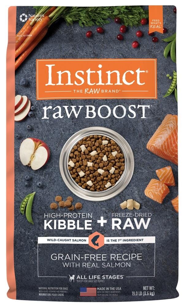 Instinct Raw Boost Grain Free Real Salmon Recipe Dog Food  