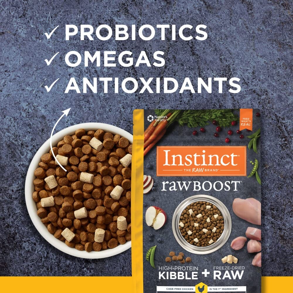 Instinct Raw Boost Grain Free Recipe with Real Chicken Natural Dry Dog Food  