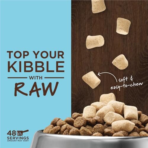 Instinct Raw Boost Mixers Tranquility Grain-Free Turkey and Cherry Freeze-Dried Raw Dog Food Topper - 12.5 Oz