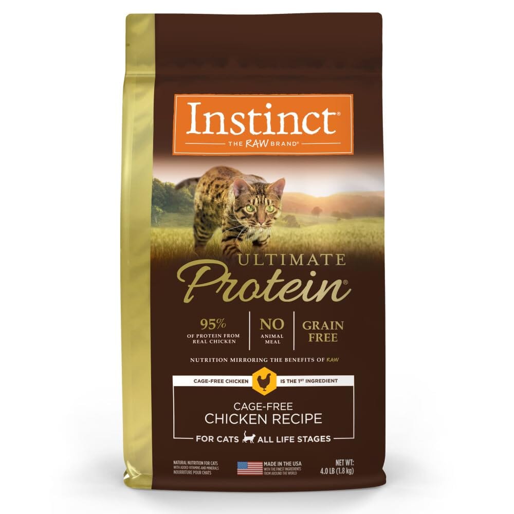 Instinct Ultimate Protein Grain-Free Chicken Dry Cat Food - 4 Lbs Default Title