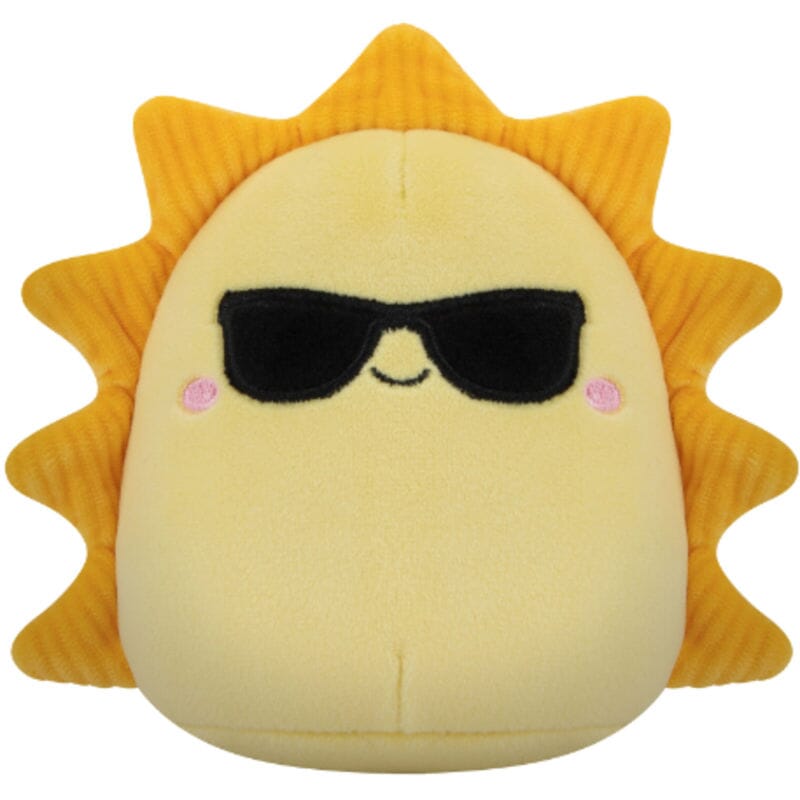 Jazzwares Squishmallows Solar Squeak and Plush Dog Toy - 3.5 Inch - 2 Pack Default Title