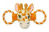 Jolly Pets Tug-A-Mals Giraffe Rope and Plush Tug and Squeak Dog Toy - Large Default Title