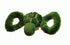 Jolly Pets Tug-A-Mals Turtle Plush Tug and Squeak Dog Toy Medium