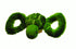 Jolly Pets Tug-A-Mals Turtle Plush Tug and Squeak Dog Toy Large