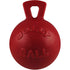 Jolly Pets Tug-N-Toss Fetch Ball Dog Toy with Handle Red Extra Small - 4.5 Inch