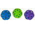 JW Pet Crackle Ball 2-in-1 Crunch and Fetch Nylon and Rubber Ball Dog Toy Small