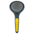 JW Pet GripSoft Grooming Soft Slicker Pin Brush for Sensitive Skin - Gray/Yellow Default Title