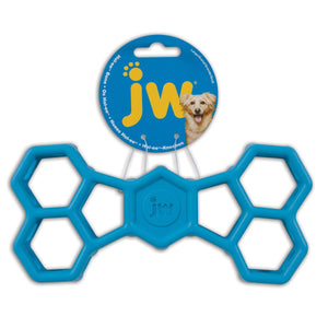 JW Pet Holee Bone Rubberized Dog Toy - Assorted - Large