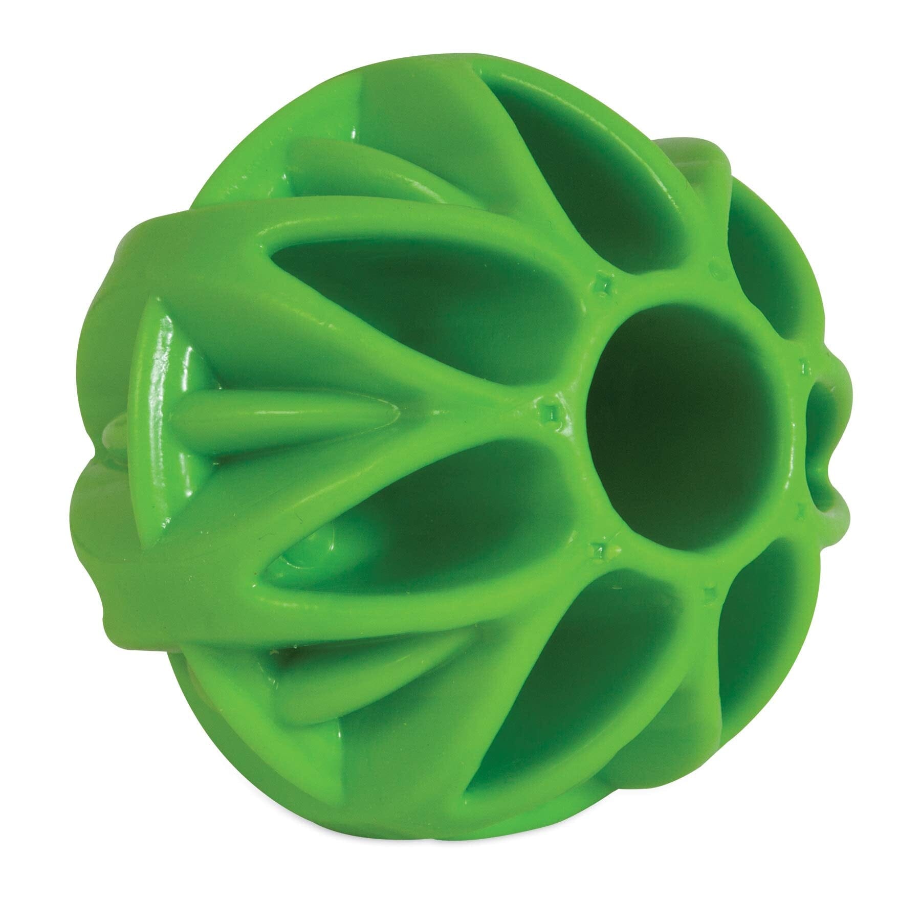 JW Pet Megalast Ball Rubberized Dog Toy - Assorted - Medium  