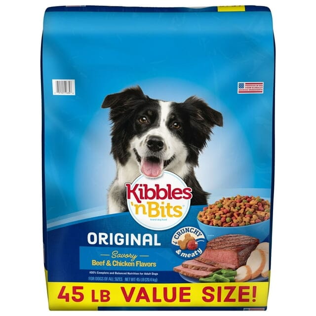 Kibbles N' Bits Original Savory Beef and Chicken Dry Dog Food - 45 Lbs Default Title