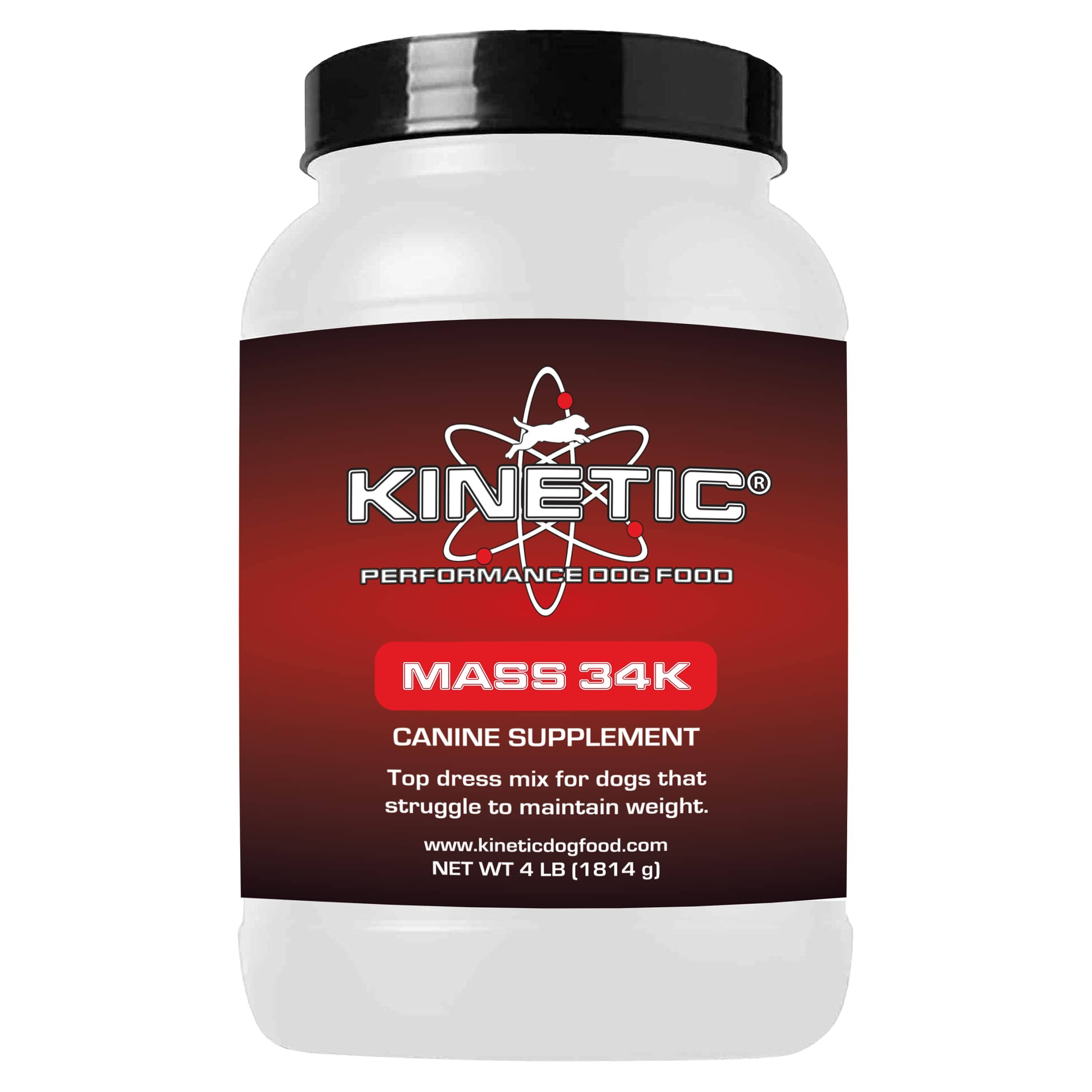 Kinetic Performance Mass 34K Dog Supplement  