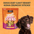 Koha Crunchy Sticks Limited Ingredient Sensitive Stomach Chicken and Rice Crunchy Dog Treats - 10.58 Oz