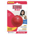 Kong Ball with Hole Durable Rubber Fetch and Squeak Dog Toy  