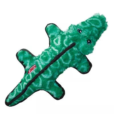 Kong Ballistic Aligator Reinforced Squeak and Rattle Soft and Plush Dog Toy - Medium/Large - 13.5 Inch Default Title