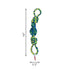 Kong Bunji Elastic Stretchy Rope Dog Toy - Assorted - Small  