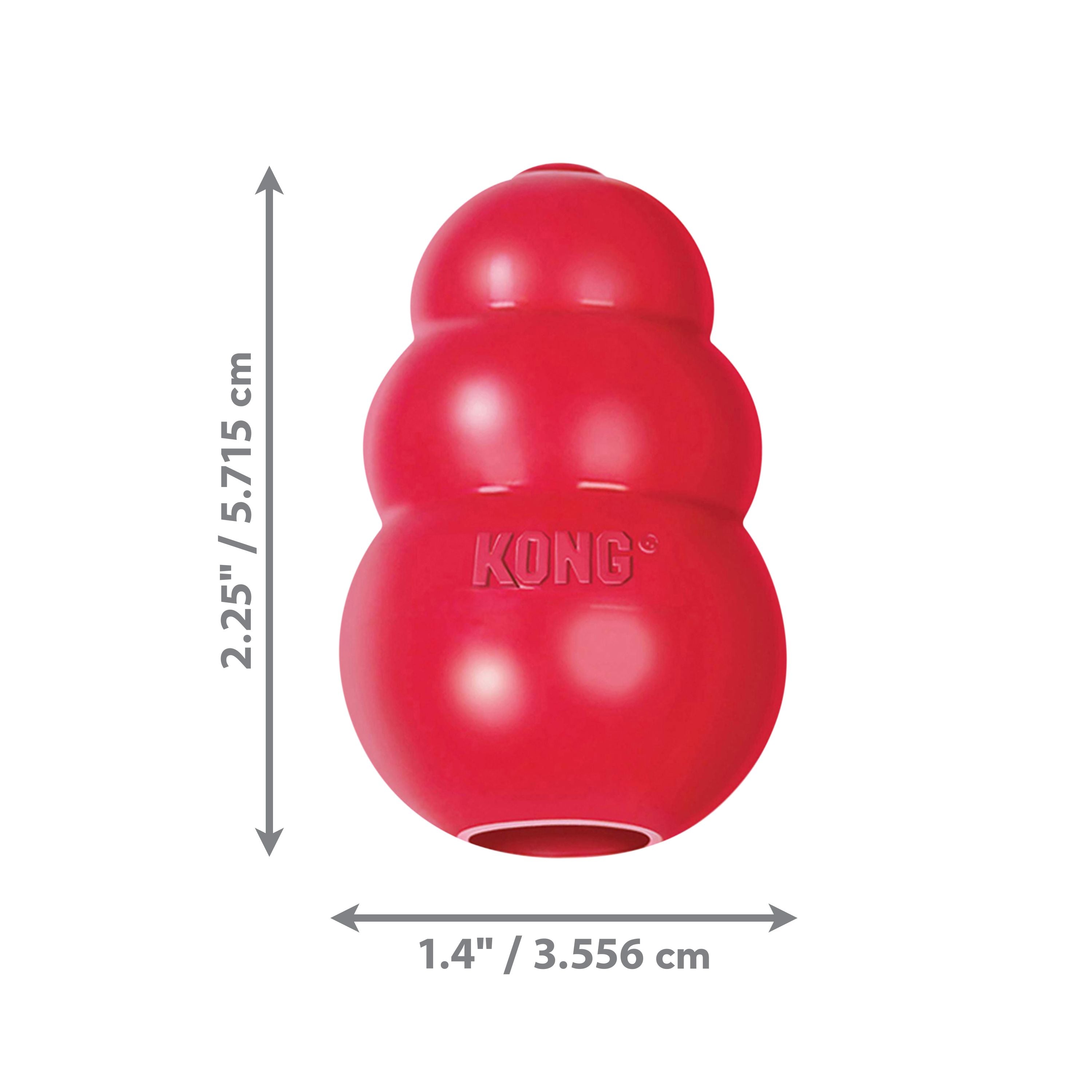 Kong Classic King-Kong Treat Inserting Rubber Dog Toy - XX-Large
