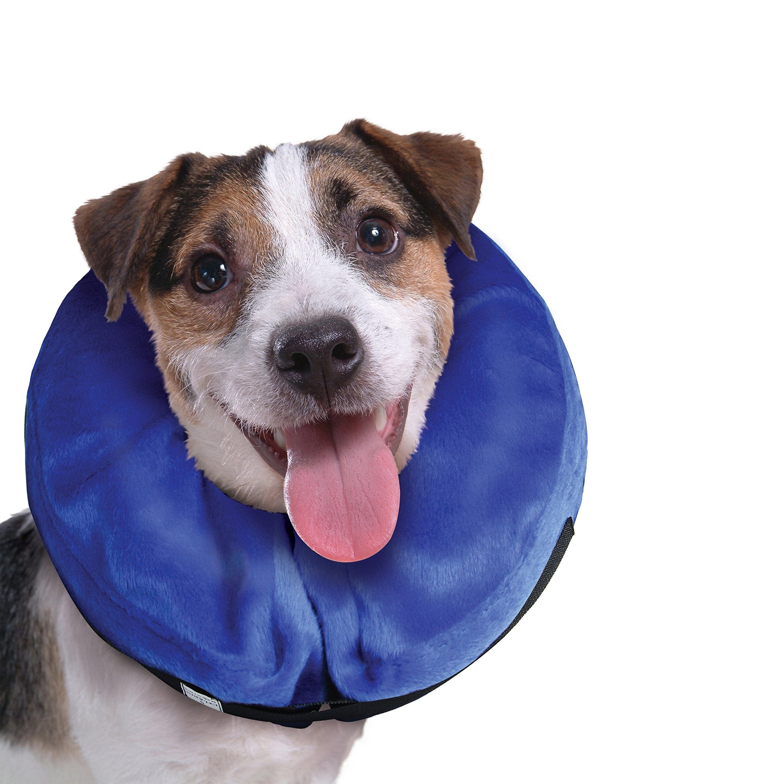 Kong Cloud Collar Plush Inflatable Pet E-Collar for Rashes and Post-Surgery Injuries  