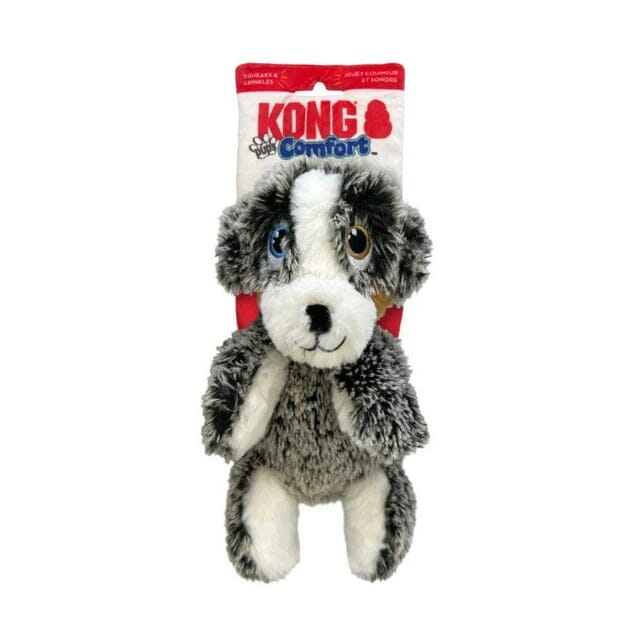 Kong Comfort Pups Ozzie Low-Stuffing Crinkle and Squeak Plush Dog Toy - Medium Default Title