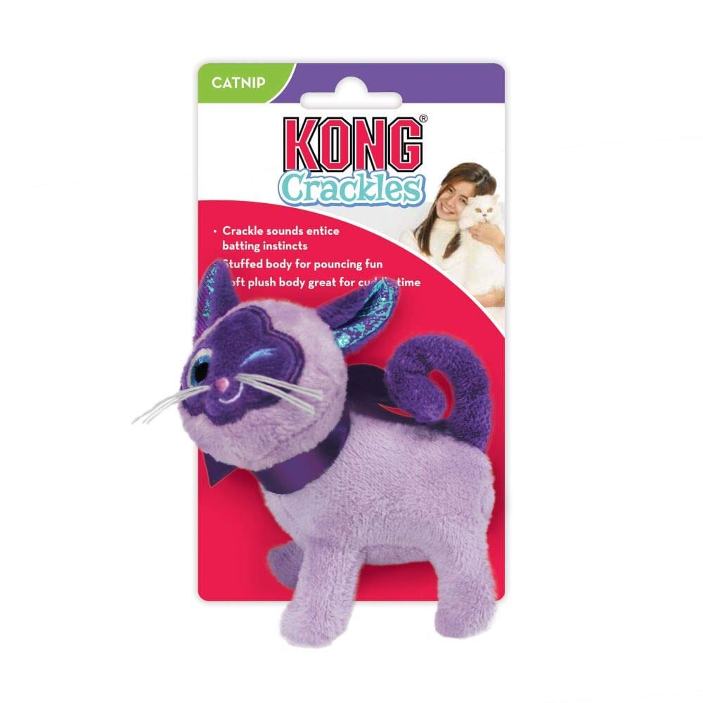 Kong Crackles Winkz Cat Crinkle and Plush Catnip Cat Toy  