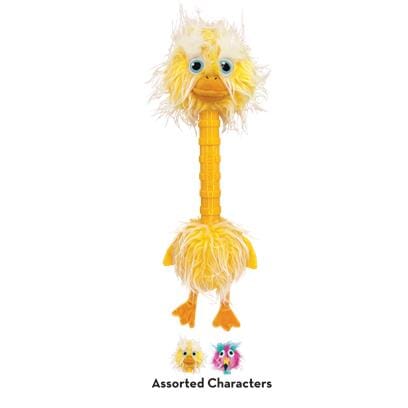 Kong Cruncheez Stretch Birds with Long Squeaky Neck Crackle and Fetch Dog Toy - Large/X-Large Default Title