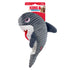 Kong Cuteseas Rufflez Shark Squeak and Plush Dog Toy - Medium
