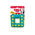 Kong Dotz Textured Gum Massaging Square Dog Toy - Large