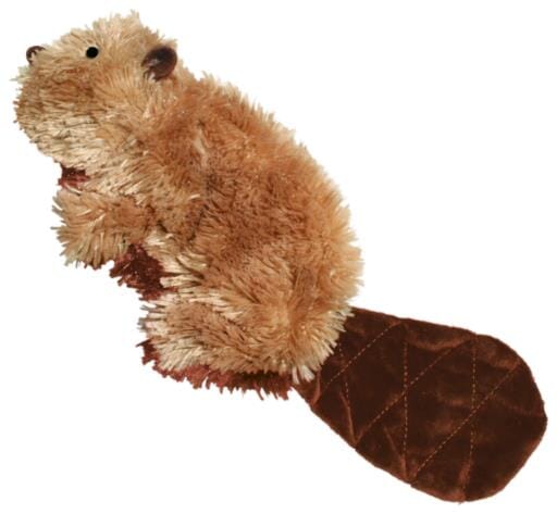 Kong Dr. Noyz Beaver Plush Dog Toy - Small  