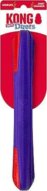 Kong Duets Duos Lightweight Bouncing Stick Multi-Surfaced Squeak and Fetch Rubber Dog Toy - Large Default Title