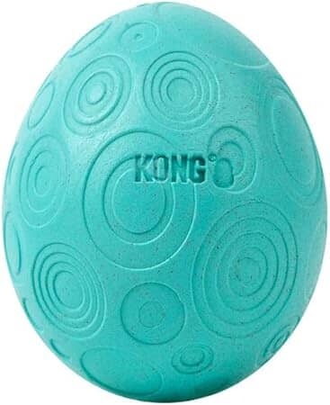 Kong Egg-Shaped and Catnip Infused Rubber Cat Toys - 2 Pack