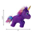 Kong Enchanted Purple Unicorn Crinkle and Plush Cat Toy