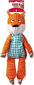 Kong Floppy Knots Fox Internally Knotted Low-Stuffing Tug and Squeak Dog Toy - Jumbo Default Title