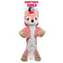 Kong Flopzie Fox Low-Stuffing and Squeaking Plush Dog Toy - Medium