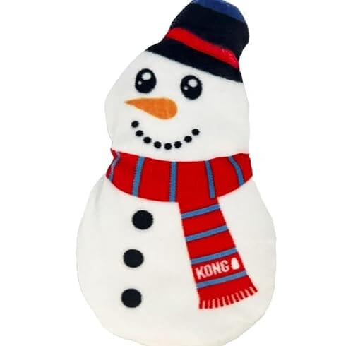 Kong Holiday Refillable Snowman Plush Catnip Cat Toy Default Title