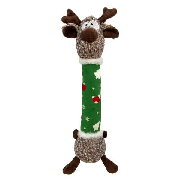 Kong Holiday Shakers Luvs Reindeer Squeak and Plush Dog Toy - Medium Default Title