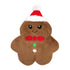 Kong Holiday Snuggles Gingerbread Squeak and Soft Plush Dog Toy - Medium Default Title