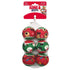 Kong Holiday SqueakAir Tennis Balls Squeak and Fetch Dog Toys - Small - 6 Pack Default Title