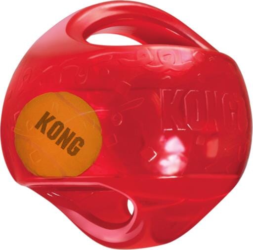 Kong Jumbler Ball Interactive Fetch and Squeak Dog Toy