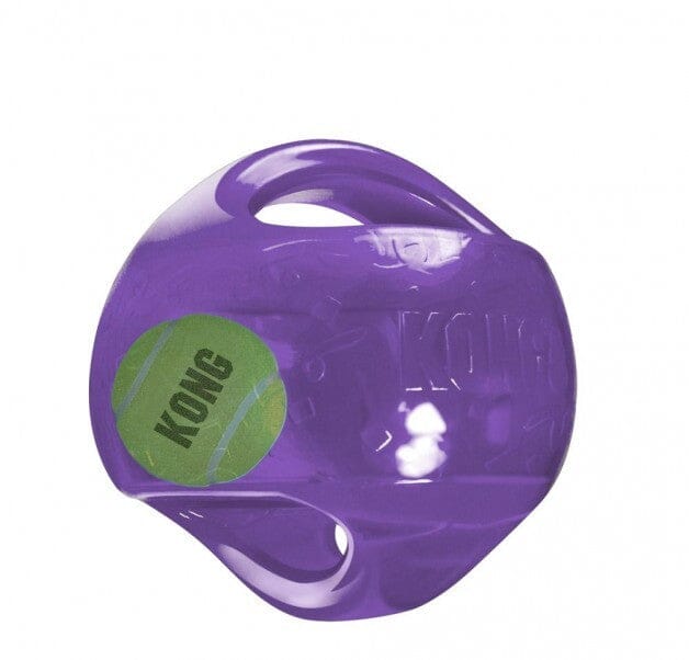 Kong Jumbler Ball Interactive Fetch and Squeak Dog Toy