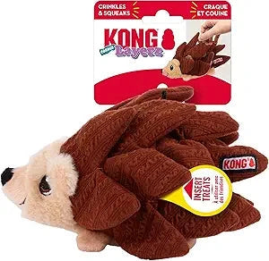 Kong Layerz Forage Hedgehog Treat-Pocketed Snuffle Crackle and Squeak Plush Dog Toy - Medium Default Title