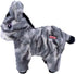 Kong Low Stuff Stripes Donkey Low-Stuffing Squeak and Plush Dog Toy - Medium