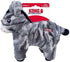 Kong Low Stuff Stripes Donkey Low-Stuffing Squeak and Plush Dog Toy - Medium Default Title