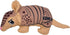 Kong Maxx Ballistic Armadillo Puncture-Proof Dual-Layered Squeak and Nylon Plush Dog Toy - Small