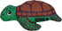 Kong Maxx Turtle Ballistic Puncture-Proof Dual-Layered Squeak and Nylon Plush Dog Toy - Medium