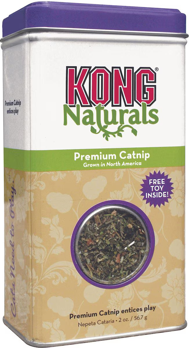 Kong Premium Naturals American Grown Catnip - 2 Oz