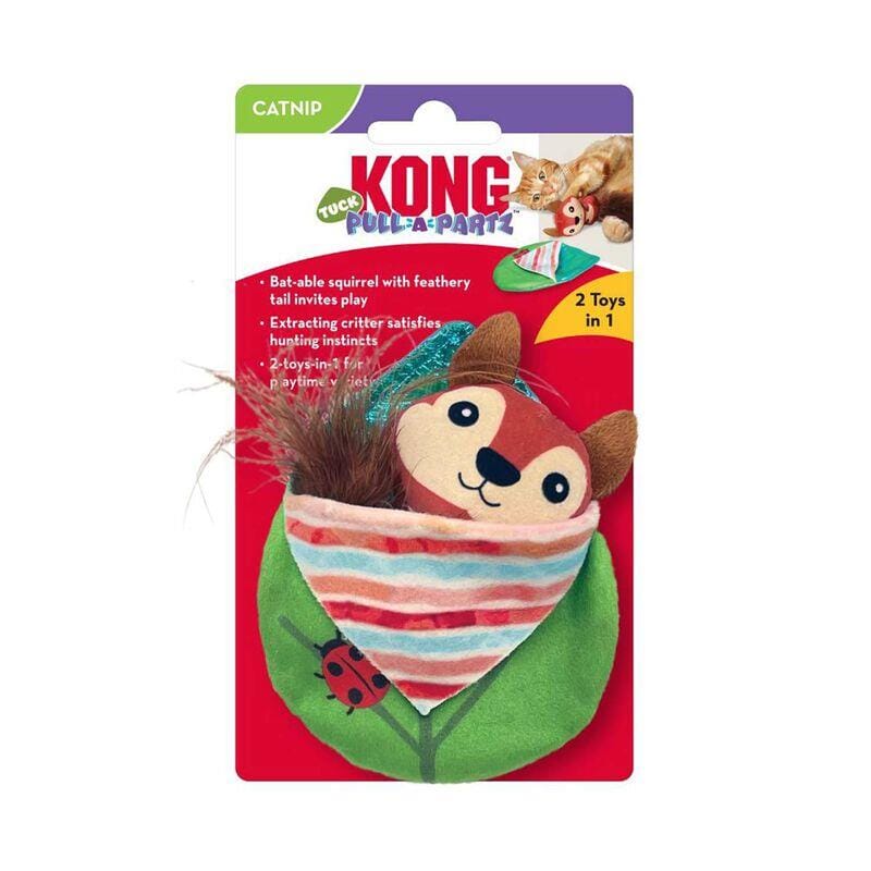 Kong Pull-a-Partz Tuck 2-Piece Catnip Cat Toy  