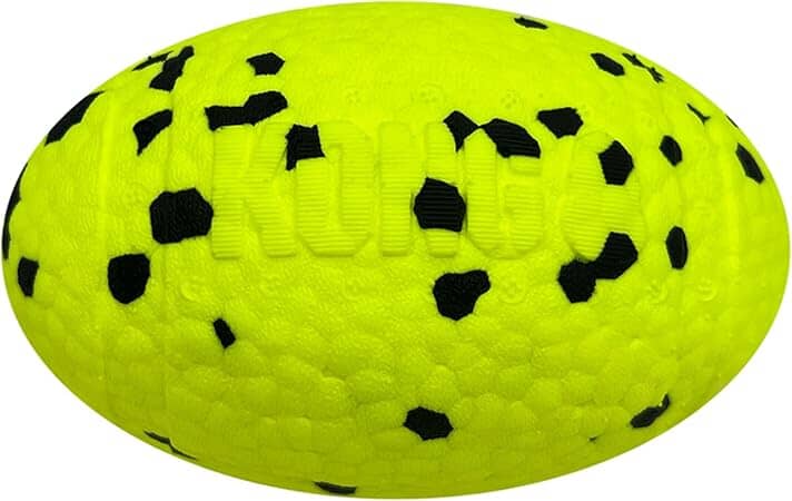 Kong Reflex Football Durable TPU Foam Fetch and Floating Dog Toy - Medium/Large