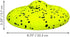 Kong Reflex Glide Flyer Durable TPU Foam Frisbee Fetch and Floating Dog Toy - Yellow